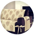 Sofa Cover -1 Seater ( Wash & Iron )